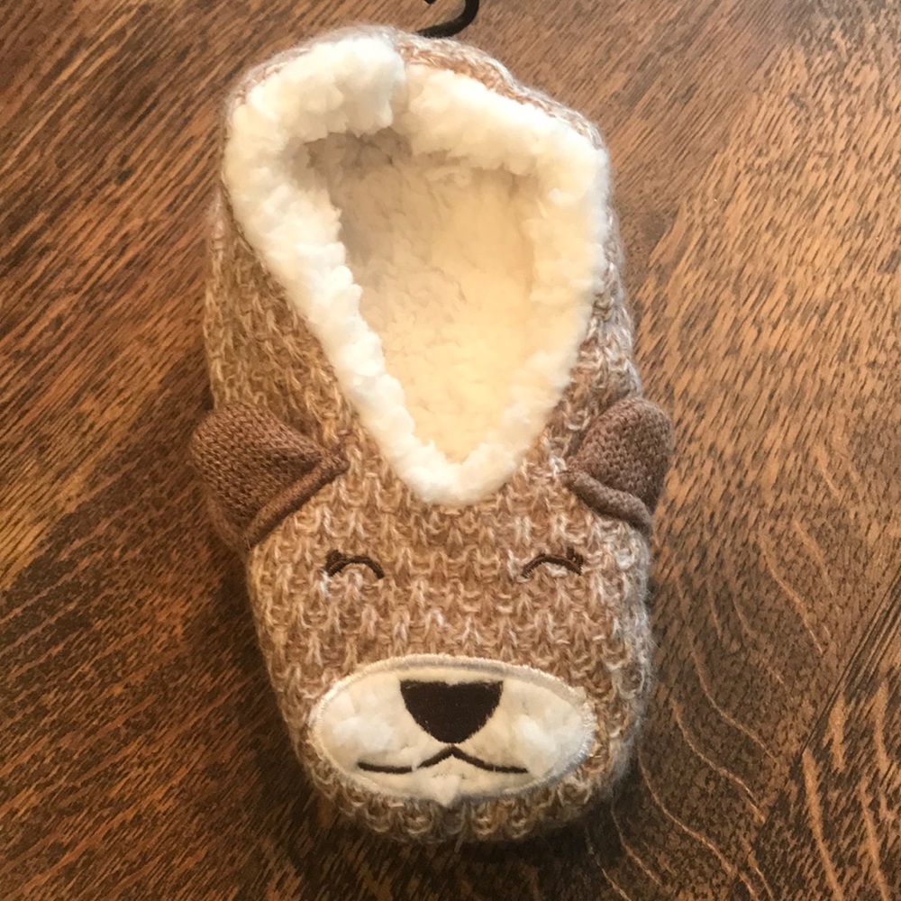 Bear slippers!